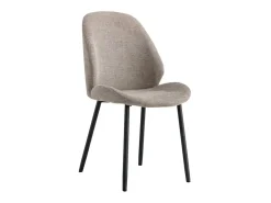 Silla Monte Carlo Tela Beige y Piedra, Cómoda y Duradera