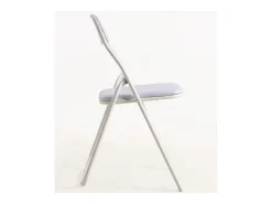 Silla plegable Taly blanca - Juego de 2