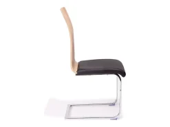 Silla Sensei cambria/negro 97x44x57 cm