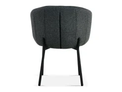 Silla SEVILLA Tela Gris oscuro, dimensiones H79 x L57 x P62, ideal para tu cocina o comedor