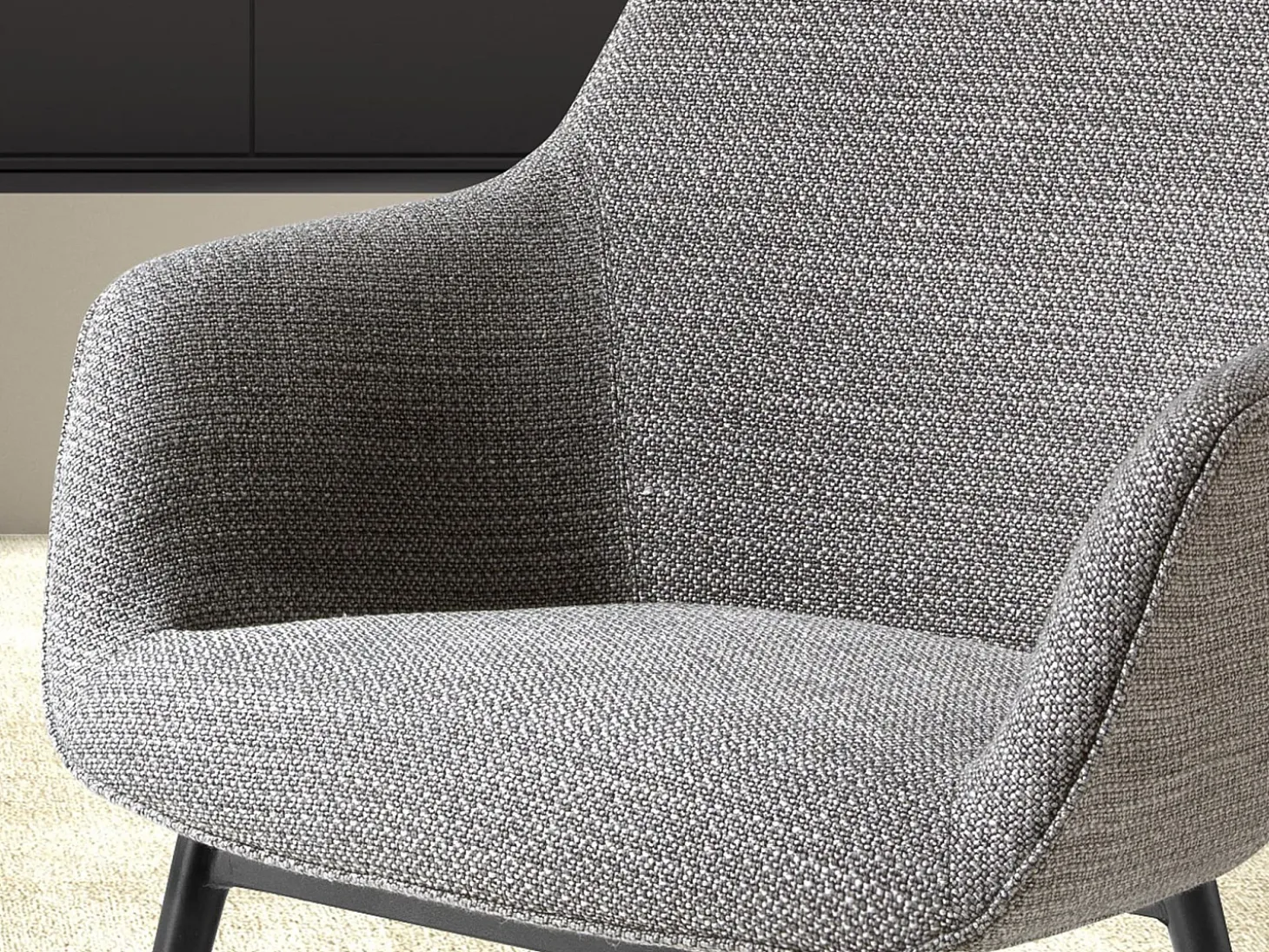 Silla tela gris 4222 ANGEL CERDA