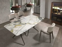 Silla tela gris claro 4165 ANGEL CERDA