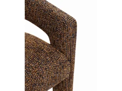 Silla 62x75x58 cm azul canela leith LET71NC