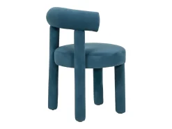 Silla 62x80x58 cm azul Leith LET77B