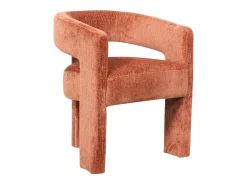 Silla 62x75x58 cm Marrón Leith LET71BS
