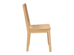 Sillas de comedor 2 piezas madera maciza de caucho