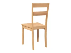 Sillas de comedor 2 piezas madera maciza natural caucho