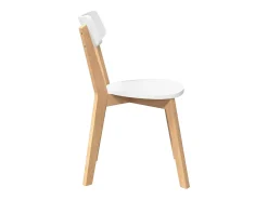 Sillas de comedor 2 piezas madera maciza de caucho