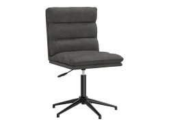 Sillas de comedor 6 unidades cuero sintético negro