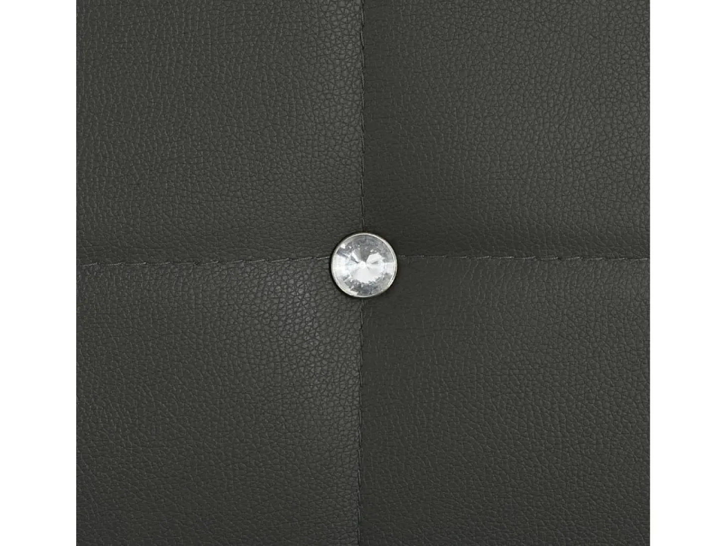 Sillas de comedor 6 unidades cuero sintético gris
