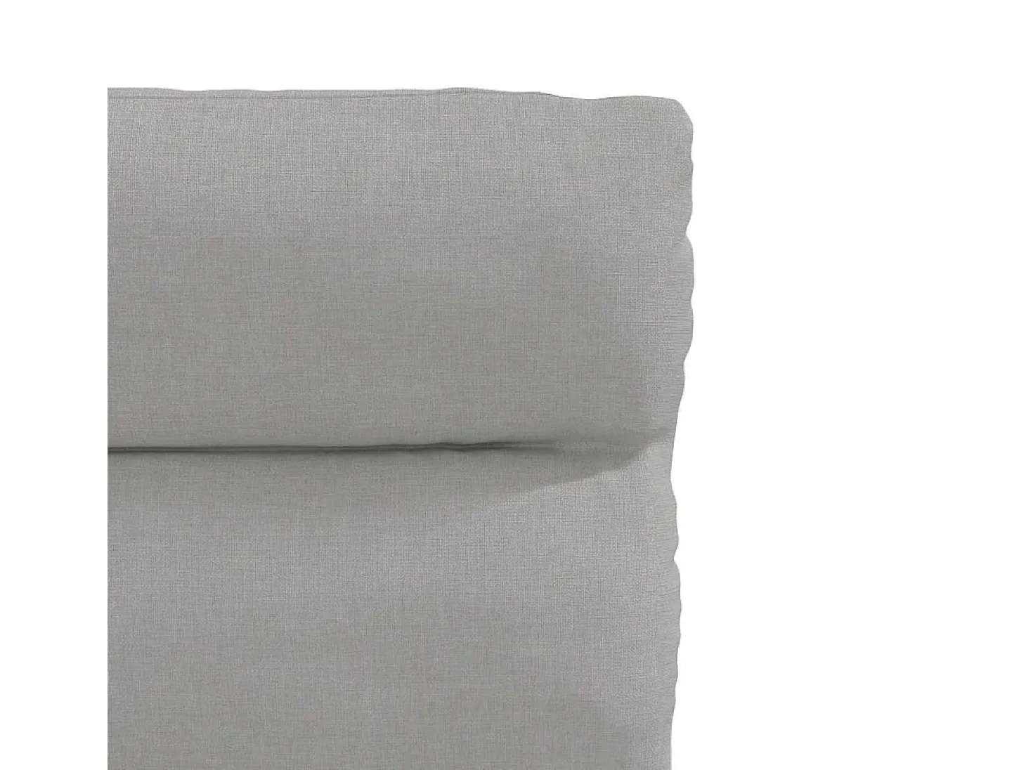 Sillas de comedor 2 unidades tela gris nube