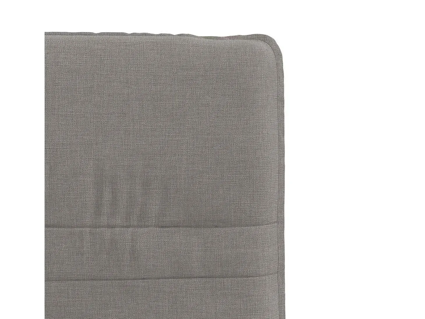 Sillas de comedor 2 unidades tela gris taupé