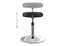 Sillas de comedor 6 unidades cuero sintético negro