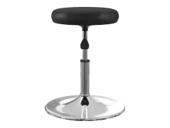 Sillas de comedor 6 unidades cuero sintético negro