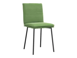 Sillas de comedor 4 unidades terciopelo verde claro