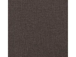 Sillas de comedor 2 unidades tela marrón oscuro