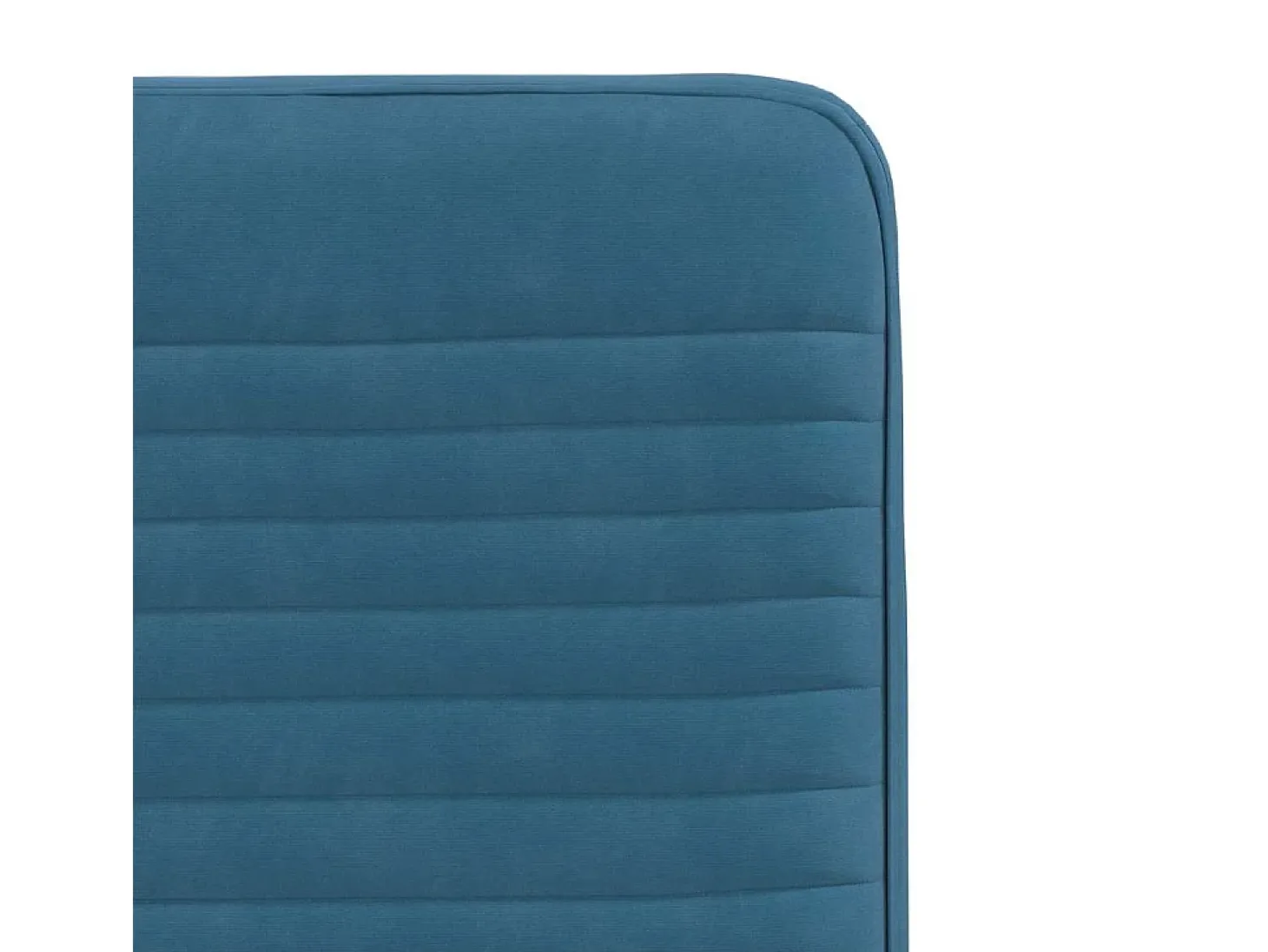 Sillas de comedor 2 unidades terciopelo azul