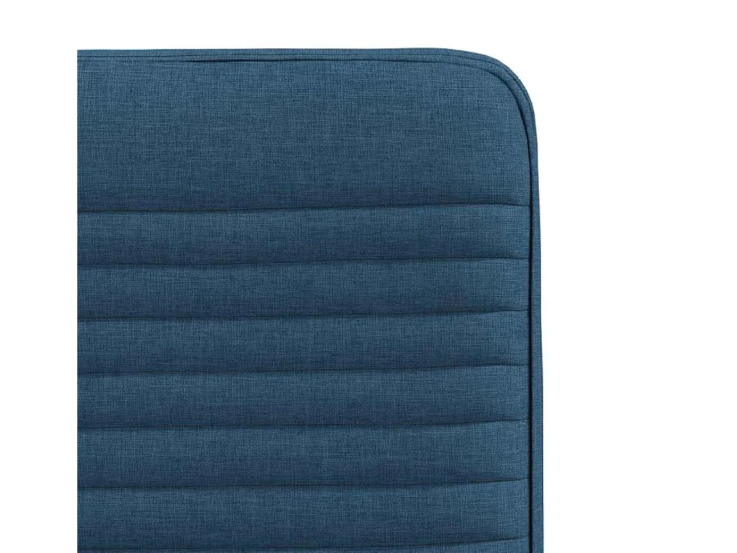 Sillas de comedor 2 unidades tela azul