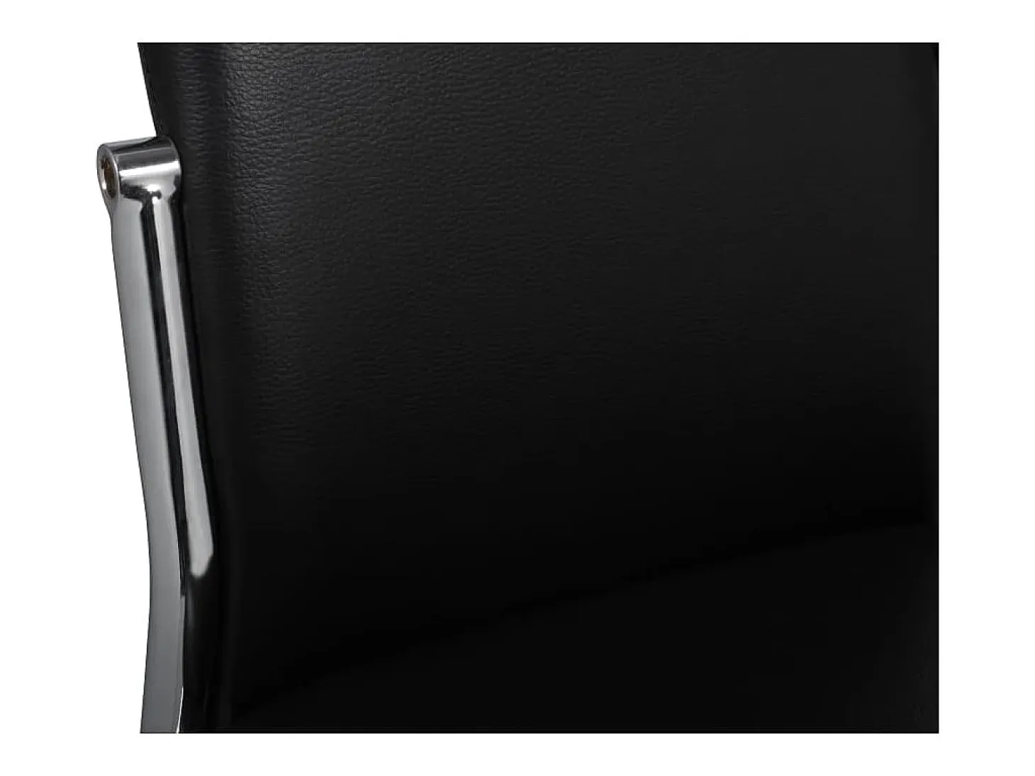 Sillas de comedor 2 unidades cuero sintético negro