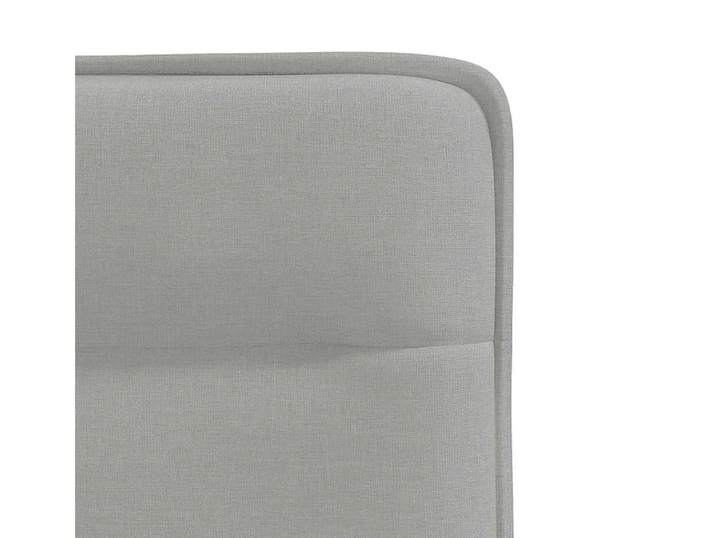 Sillas de comedor 2 unidades tela gris nube