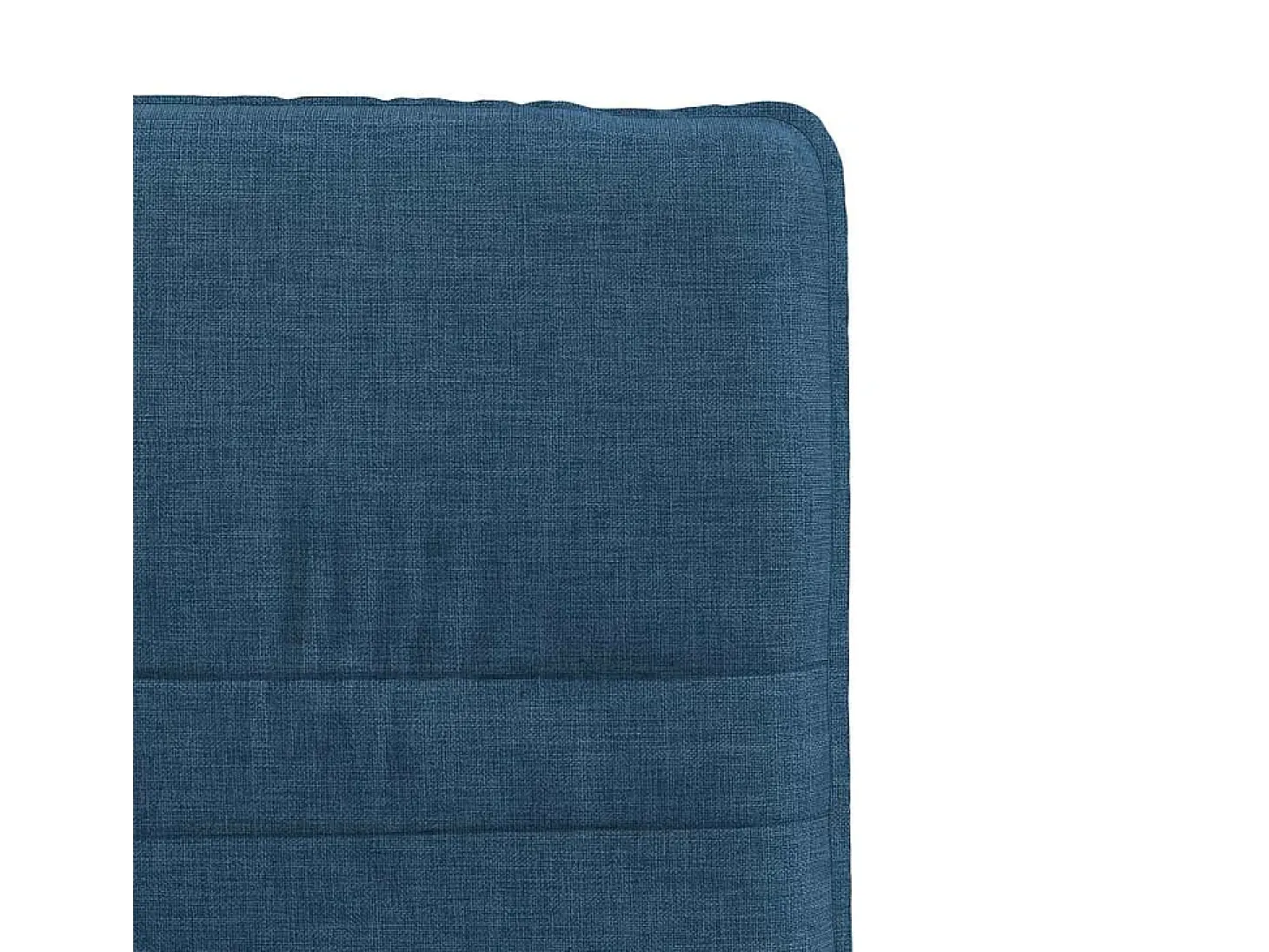 Sillas de comedor 6 unidades tela azul
