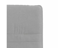 Sillas de comedor 6 unidades tela gris nube