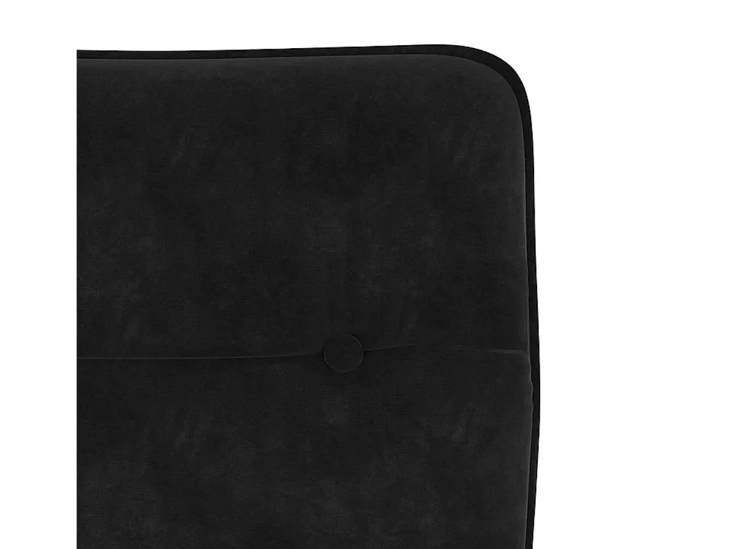Sillas de comedor 4 unidades terciopelo negro