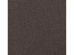 Sillas de comedor 6 unidades tela marrón oscuro