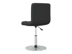 Sillas de comedor 6 unidades cuero sintético negro