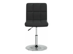 Sillas de comedor 6 unidades cuero sintético negro
