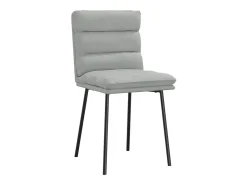 Sillas de comedor 2 unidades terciopelo gris claro