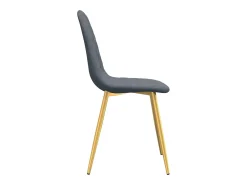 Sillas de comedor 6 unidades terciopelo verde oscuro