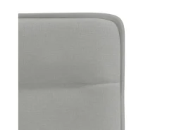 Sillas de comedor 4 unidades tela gris nube