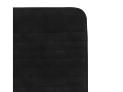 Sillas de comedor 2 unidades terciopelo negro