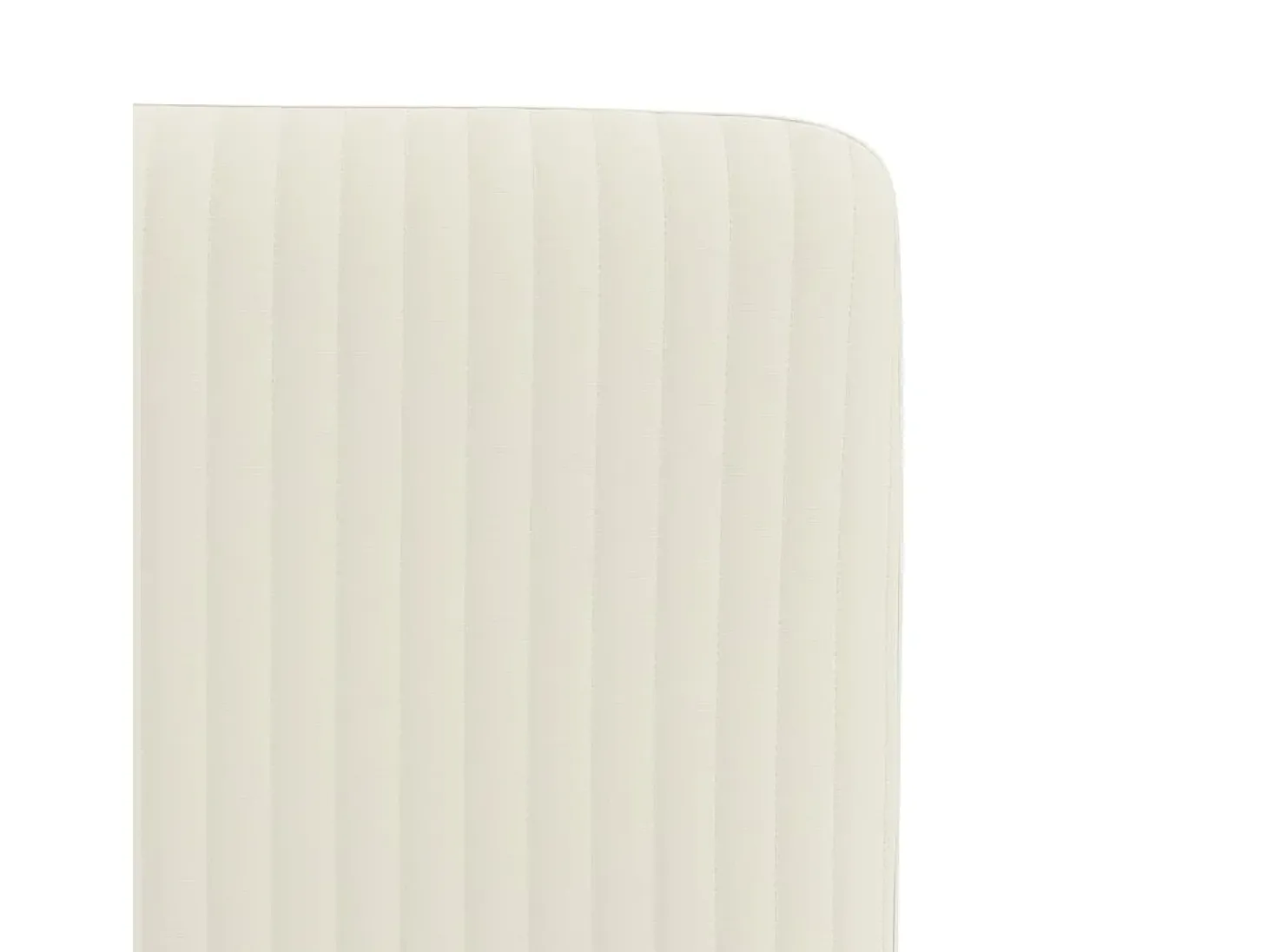 Sillas de comedor 2 unidades terciopelo crema
