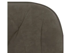 Sillas de comedor 2 unidades terciopelo gris oscuro