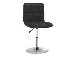 Sillas de comedor 6 unidades cuero sintético negro