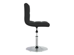 Sillas de comedor 6 unidades cuero sintético negro