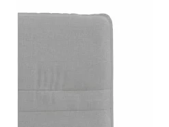Sillas de comedor 2 unidades tela gris nube