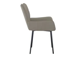 Sillas de comedor 2 unidades terciopelo gris claro