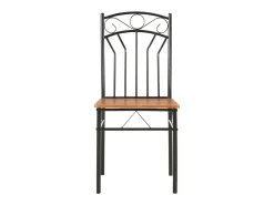 Sillas de comedor 4 unidades MDF marrón ES84901