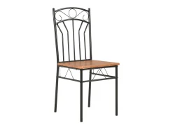Sillas de comedor 4 unidades MDF marrón ES84901