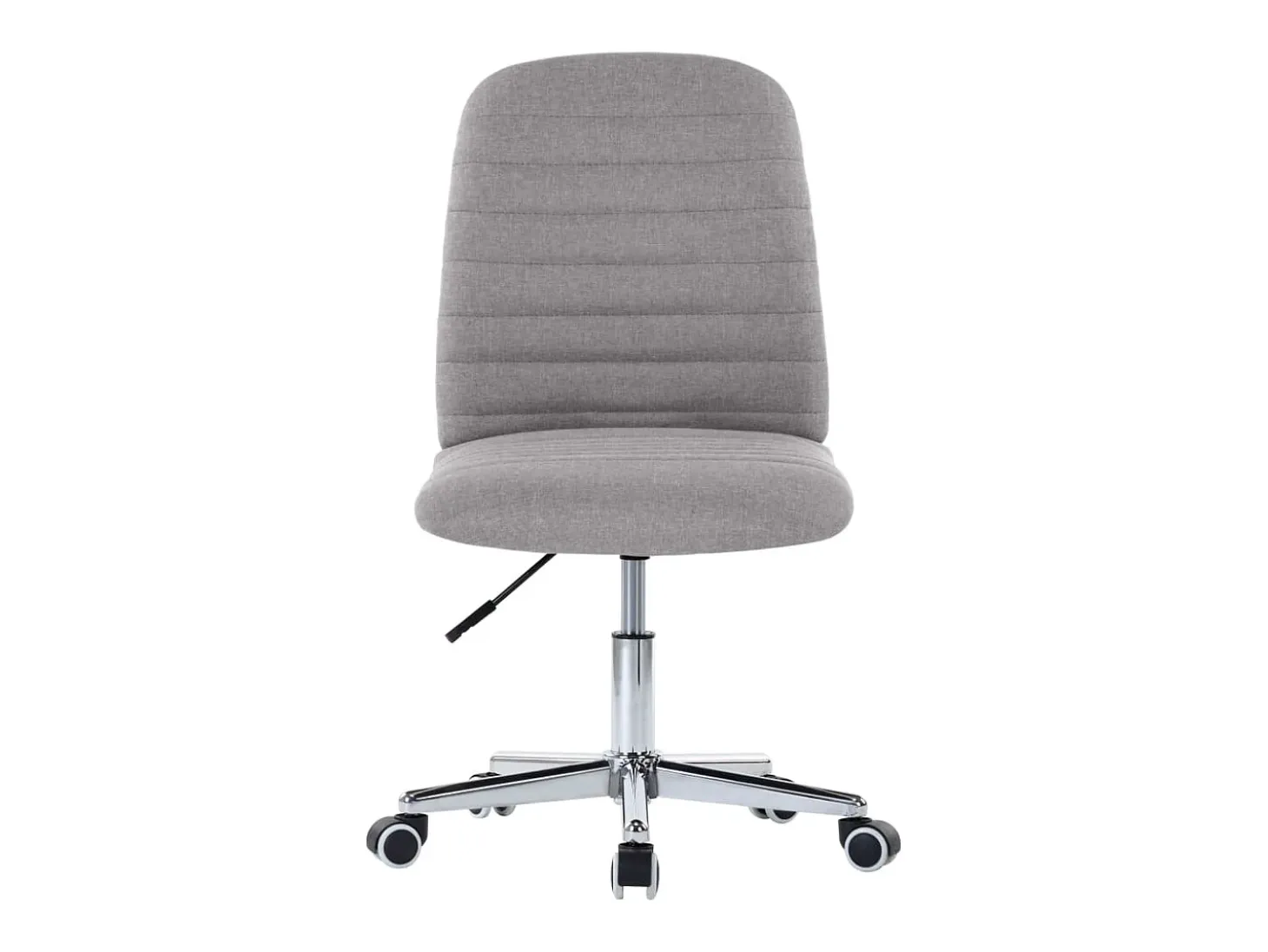 Sillas de comedor 6 unidades de tela gris claro