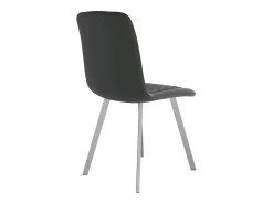 Sillas de comedor 2 unidades de terciopelo gris