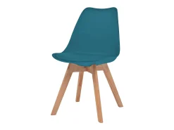 Sillas de comedor 2 unidades plástico turquesa