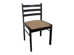 Sillas de comedor 4 unidades madera maciza caucho terciopelo marrón