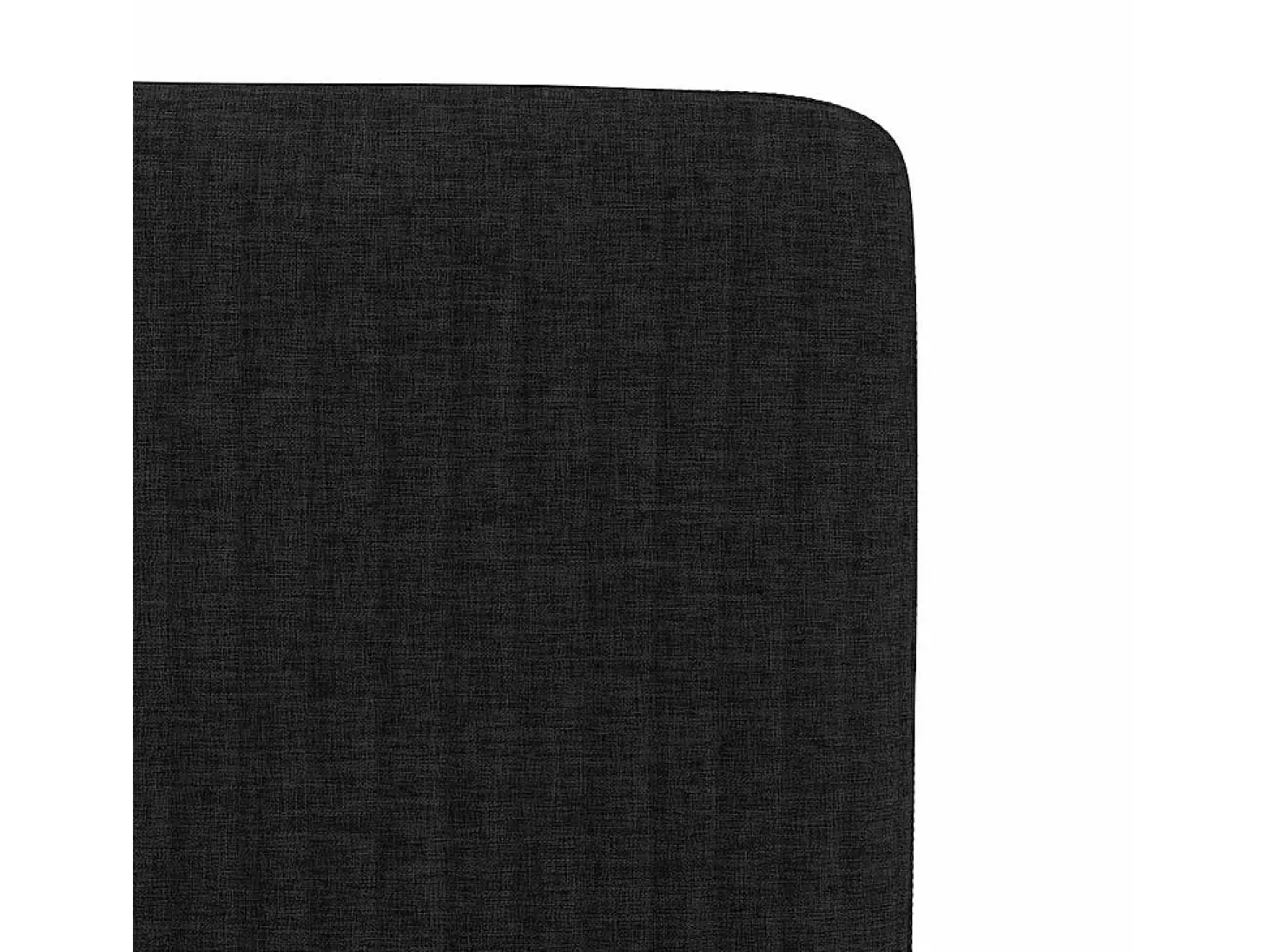 Sillas de comedor 4 unidades tela negras