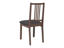 Sillas de comedor con cojines 2 unidades madera maciza marrón caucho