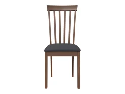 Sillas de comedor con cojines 2 unidades madera maciza marrón caucho