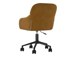 Sillas de comedor giratorias 2 unidades terciopelo marrón